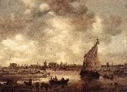 Jan van Goyen View of Leiden oil painting reproduction